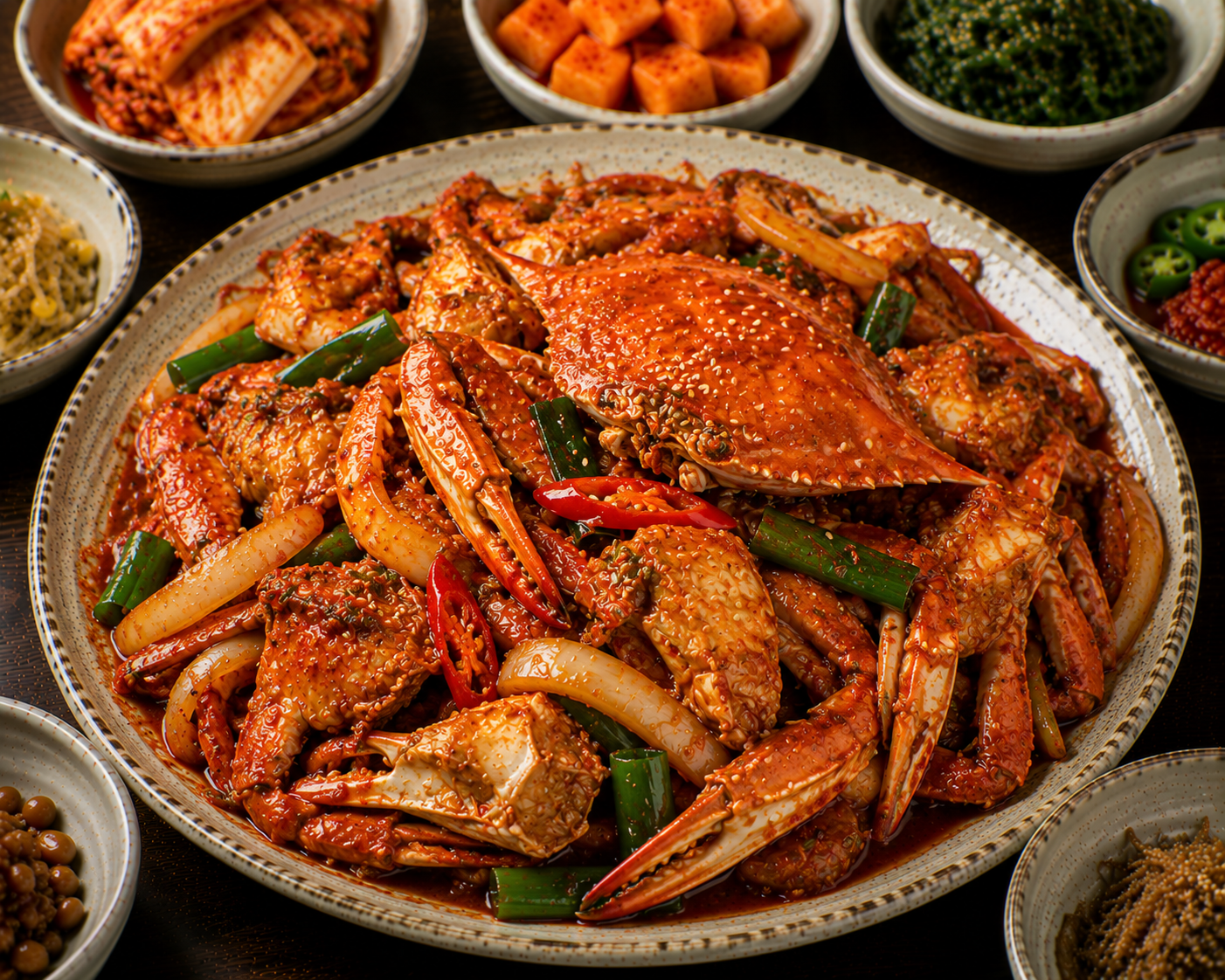 Stir-fried Flower Crab