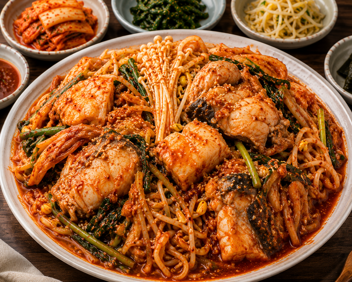 Steamed Spicy Codfish