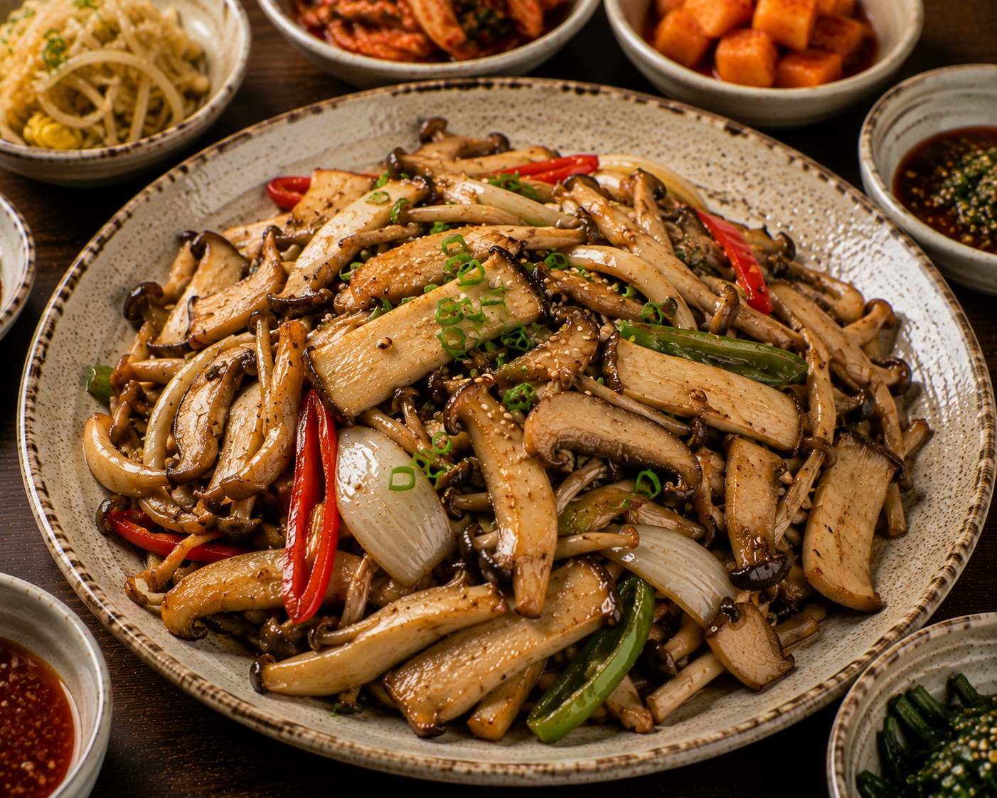 Stir-fried Mushrooms