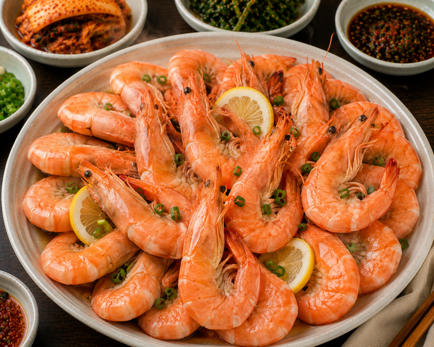 Steamed Shrimp