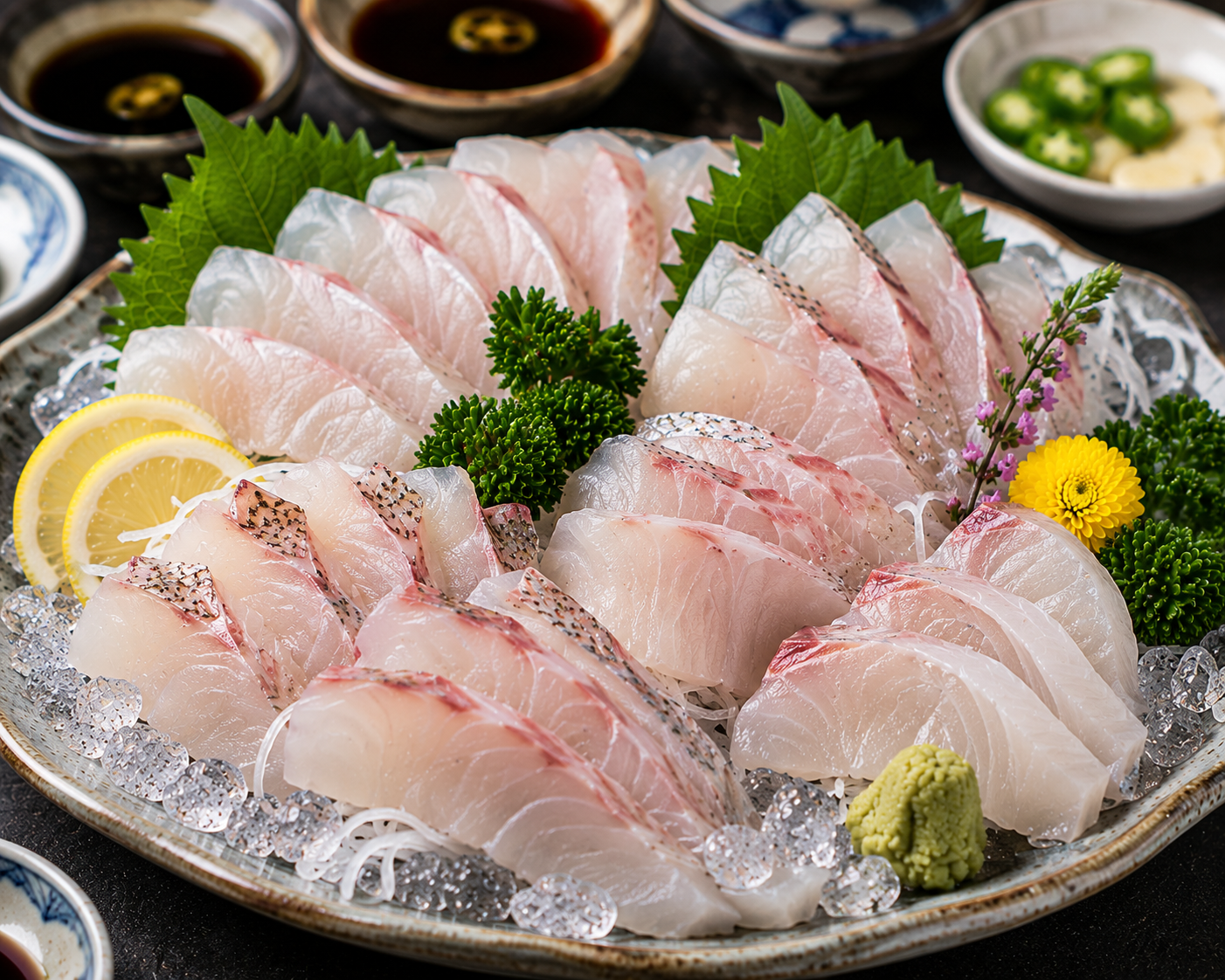 Sea Bass Sashimi