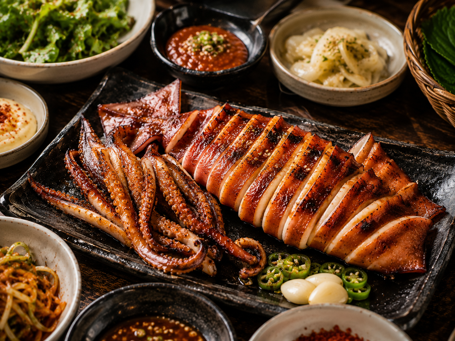 Grilled Squid