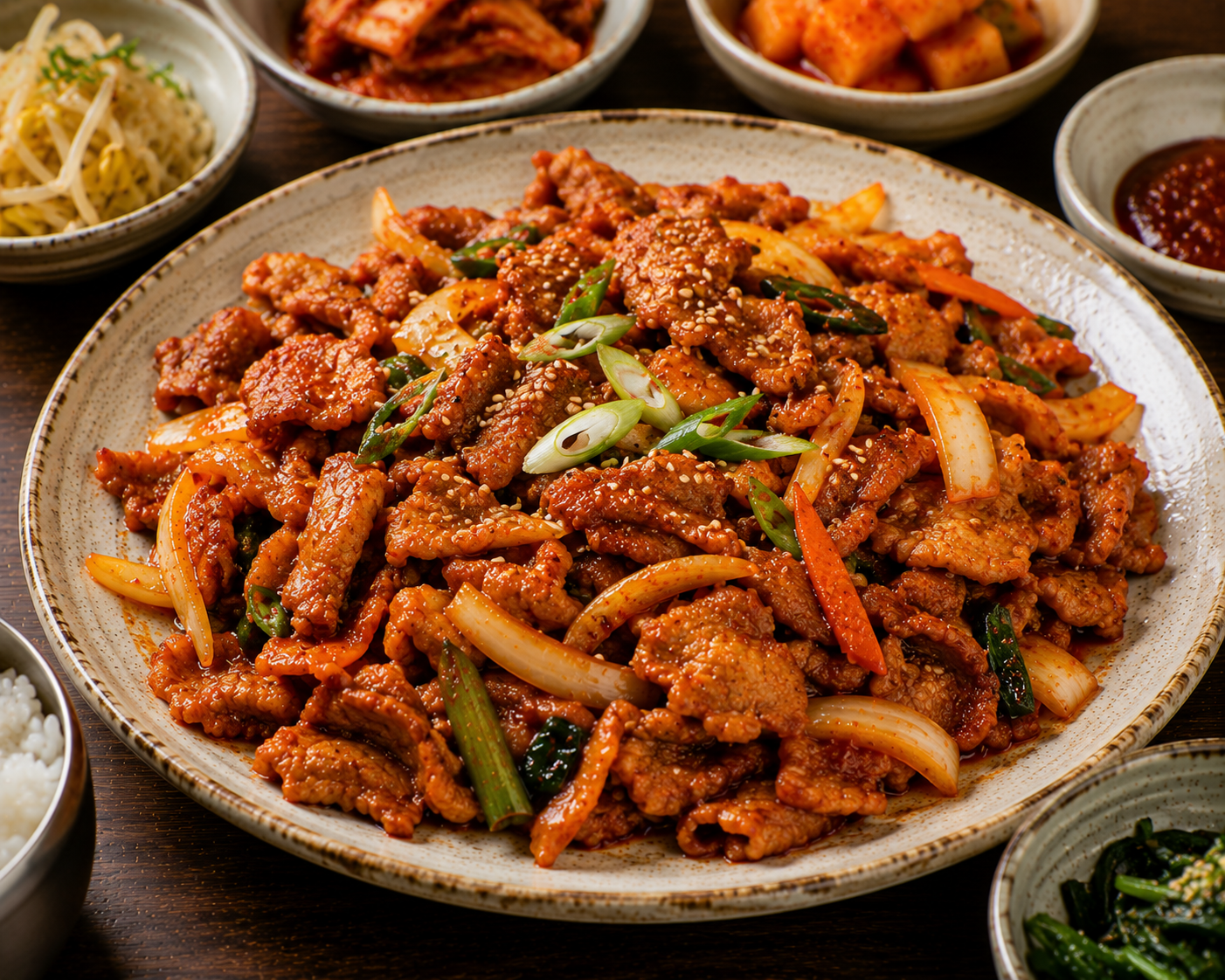 Stir-fried Spicy Pork