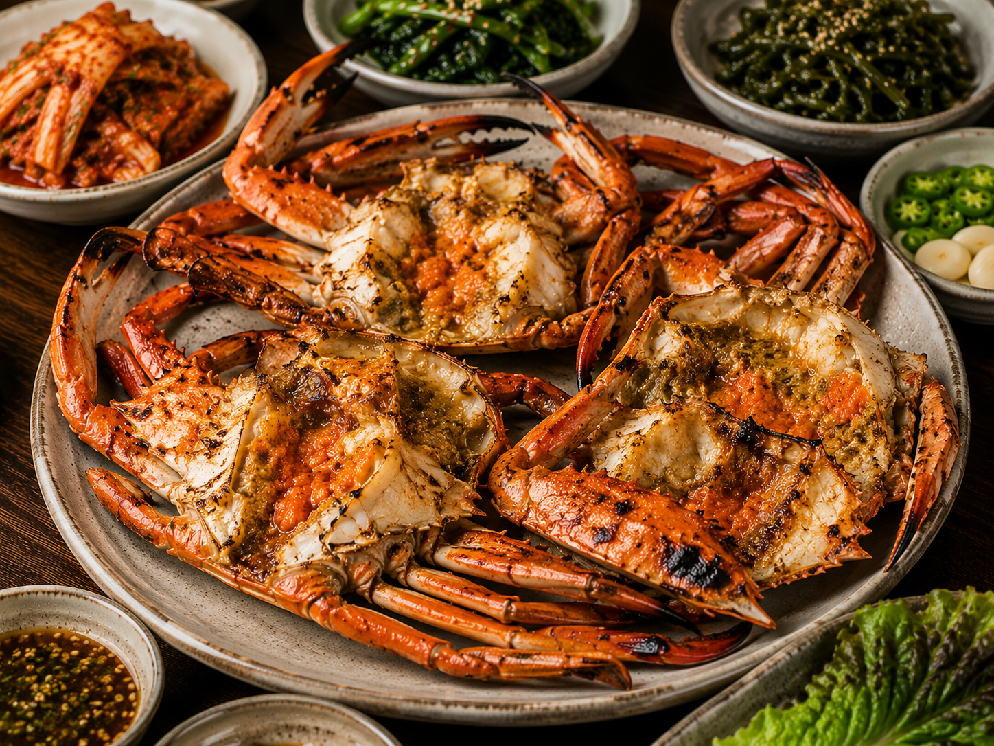 Grilled Crab