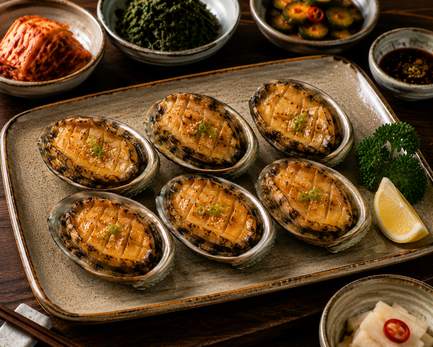 Grilled Abalone