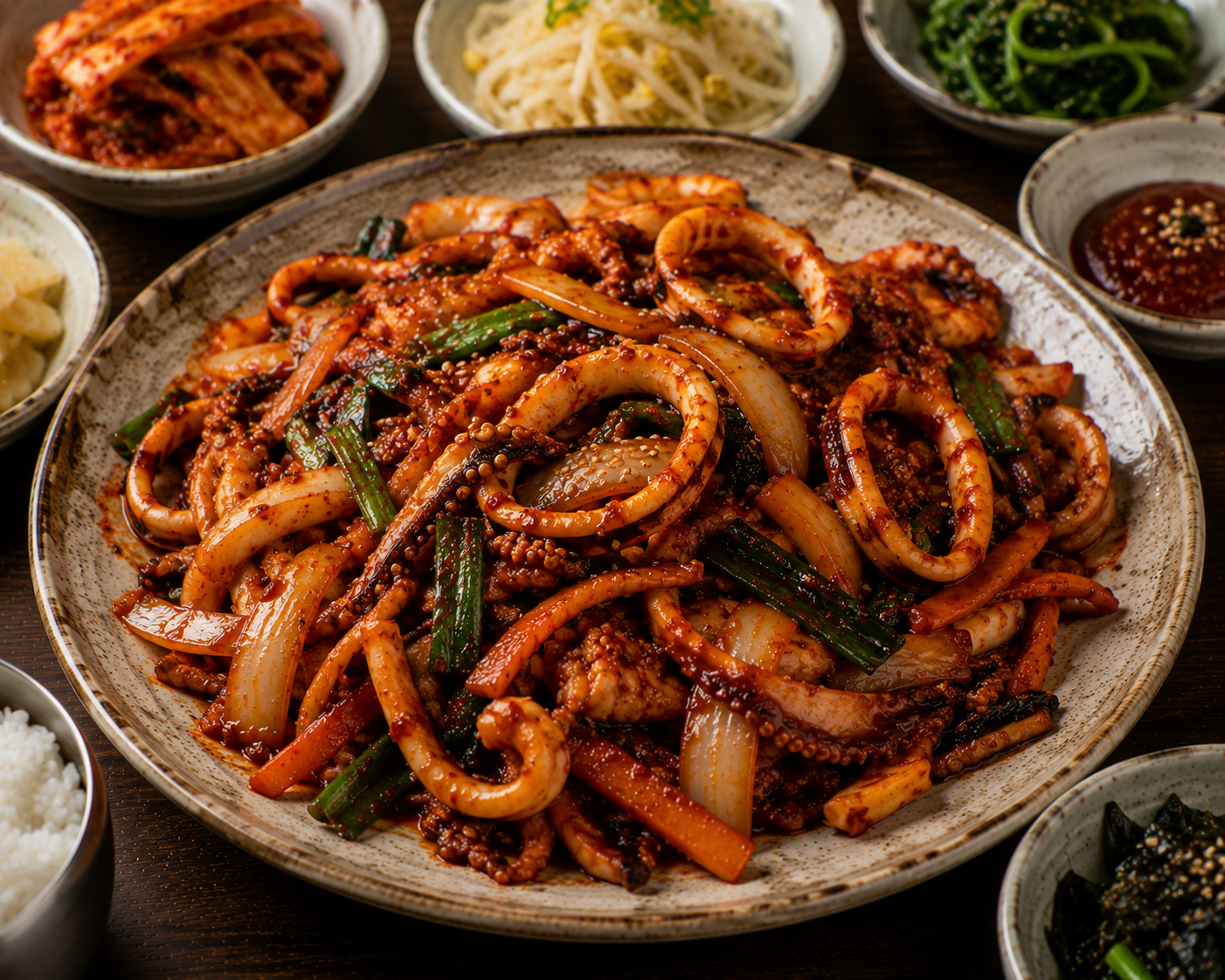Stir-fried Squid