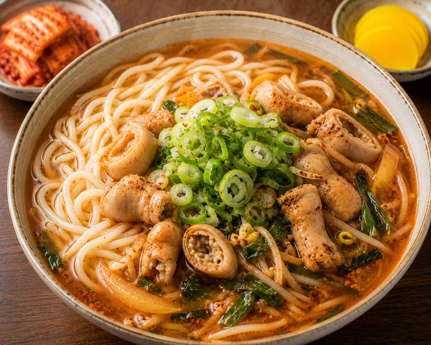 Gopchang Noodle Soup