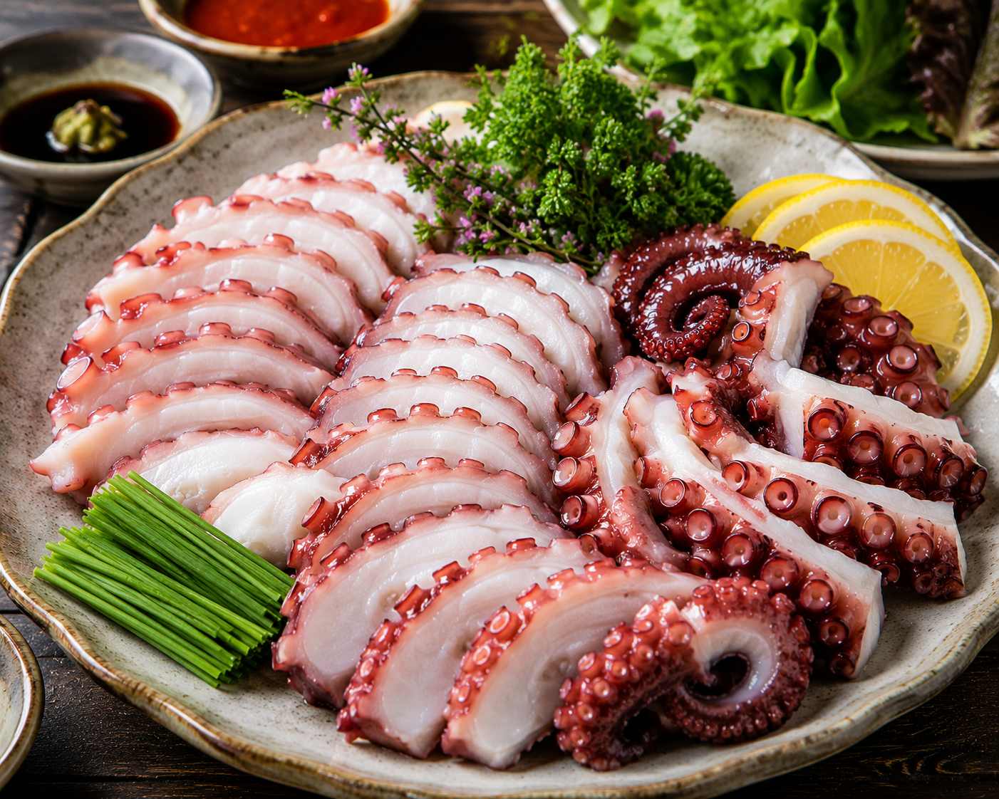 Octopus Sashimi