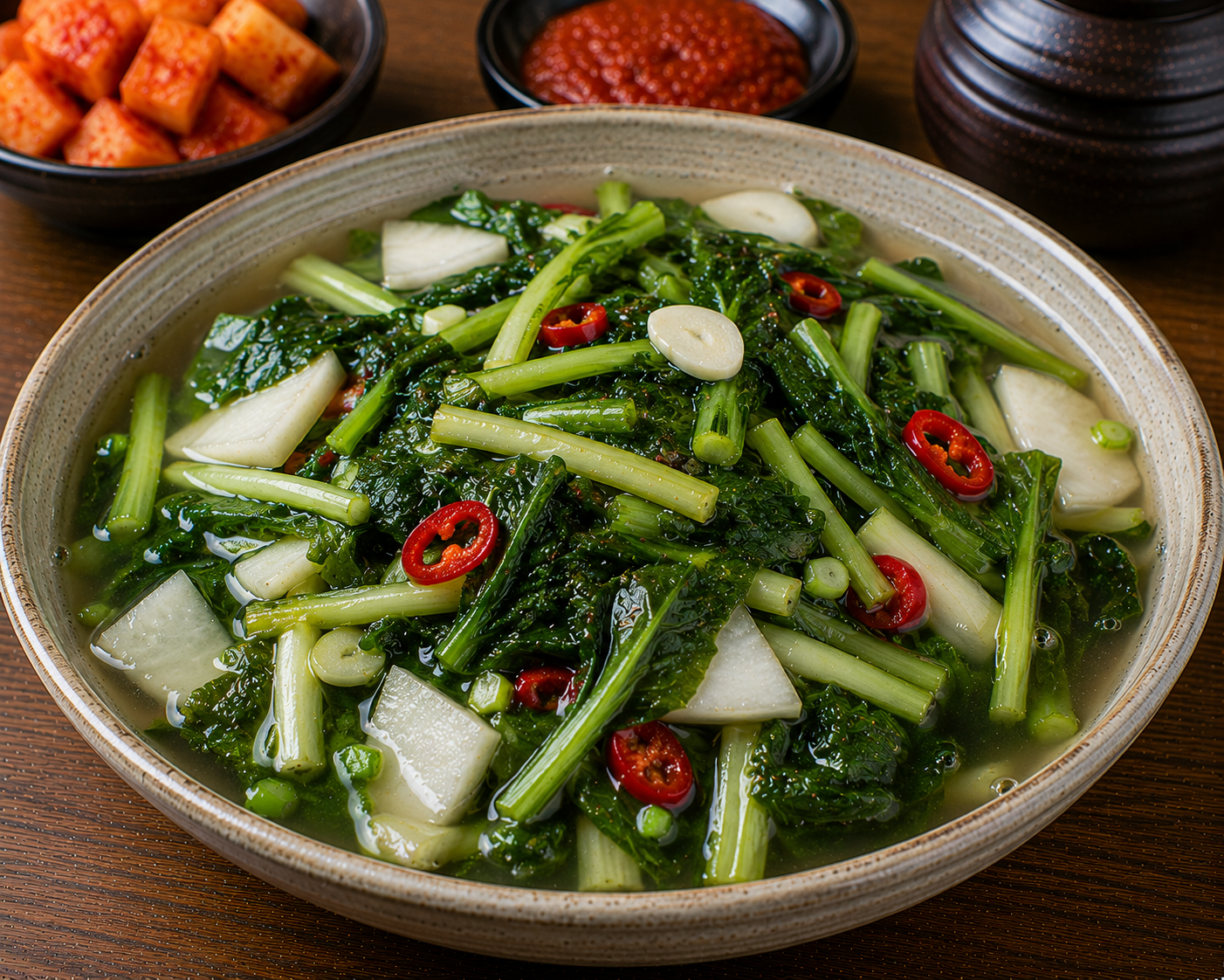 Young Radish Water Kimchi