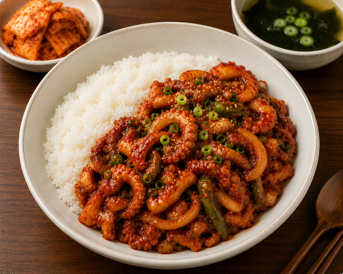 Octopus Bibimbap