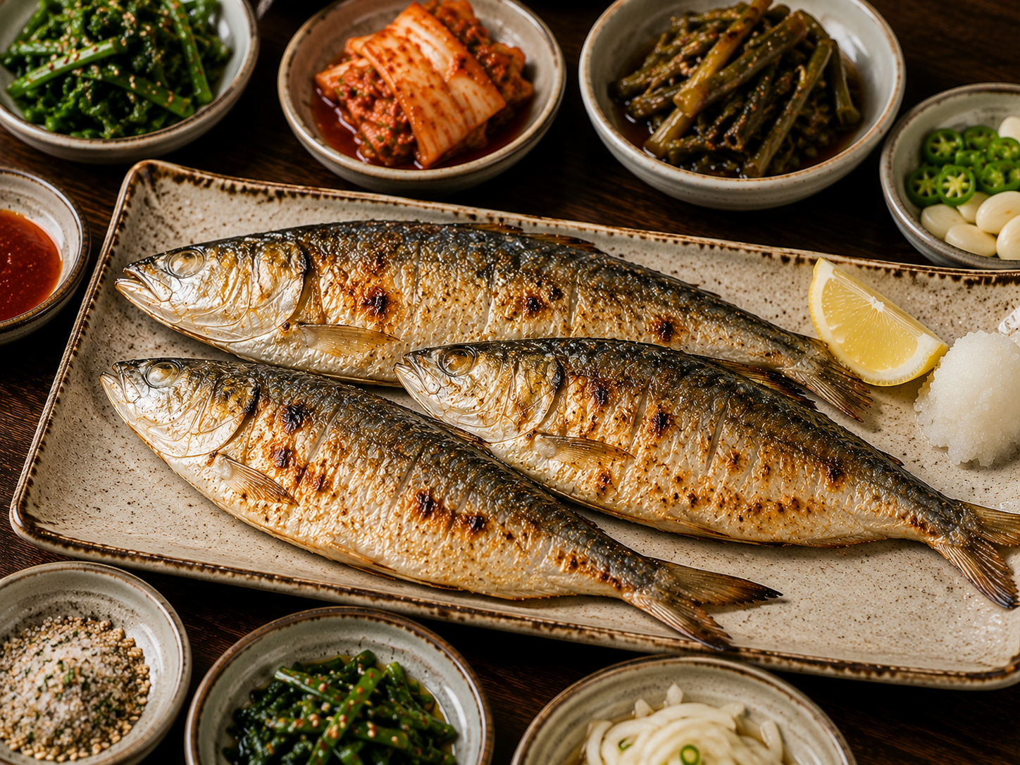 Grilled Mackerel Pike