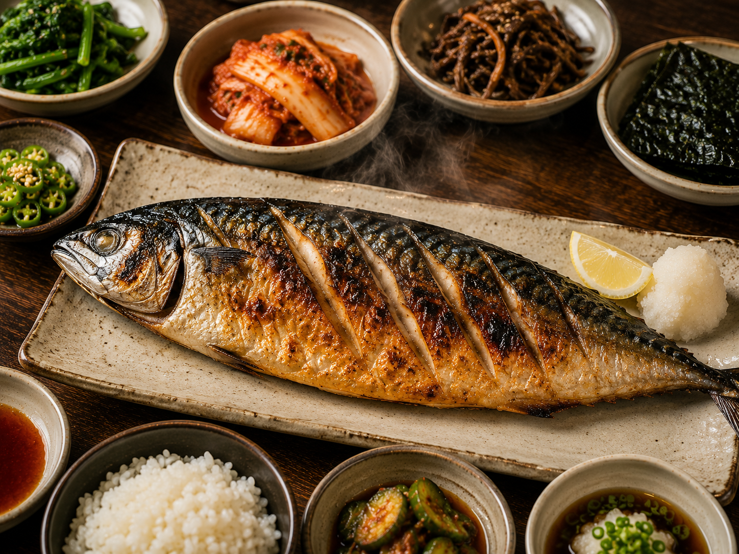 Grilled Mackerel