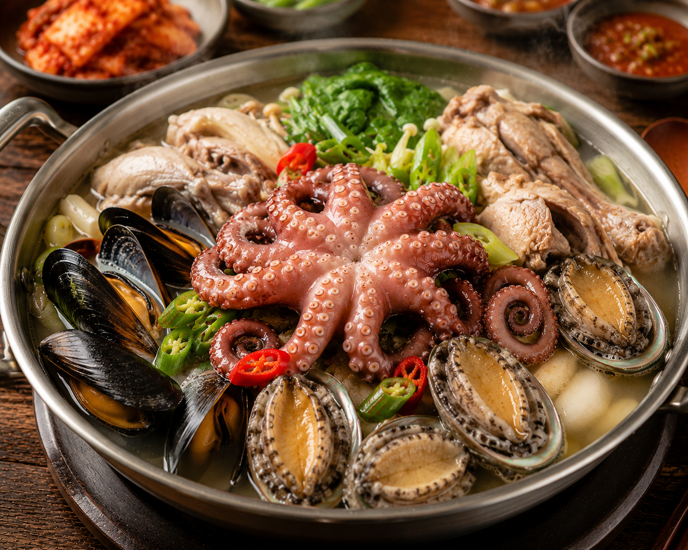 Seafood soup