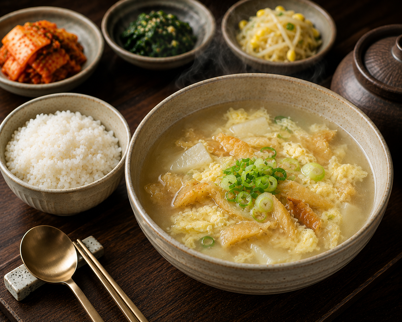 Dried Pollack Soup
