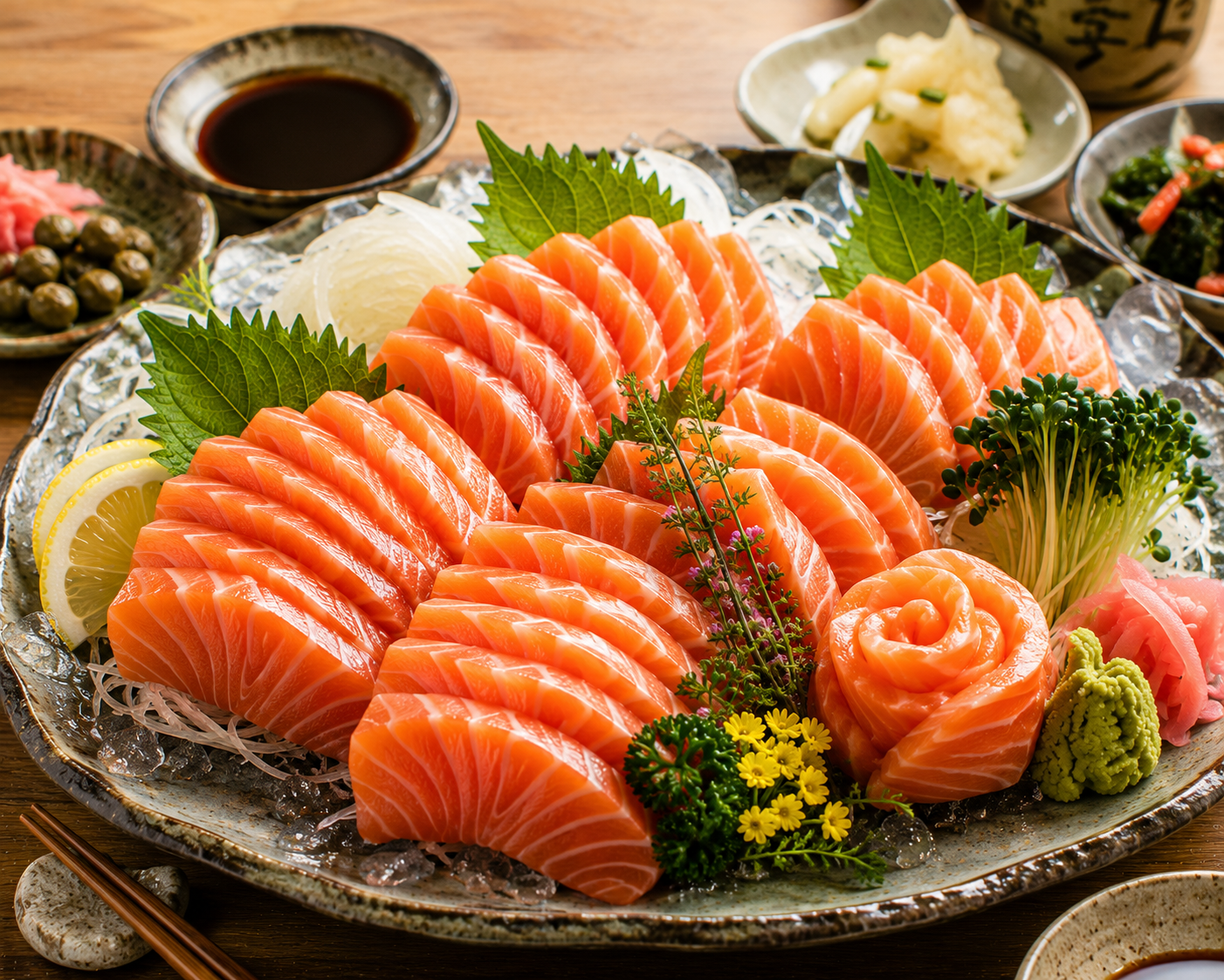 Salmon Sashimi