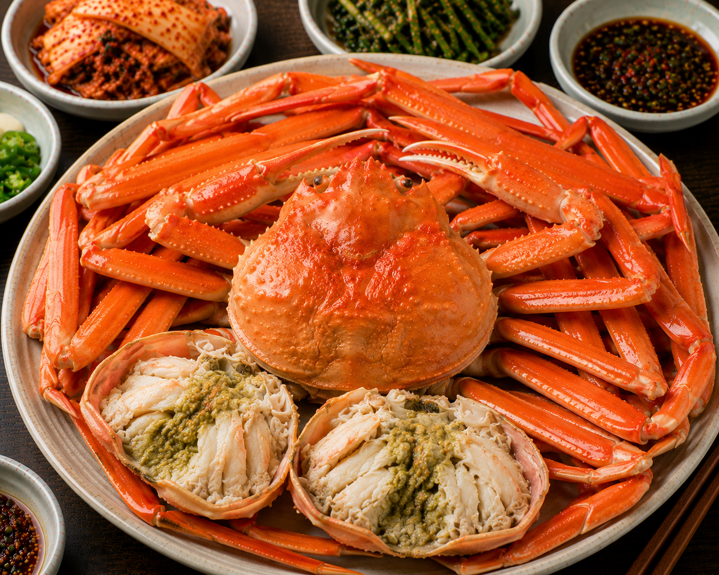 Steamed Red Crab