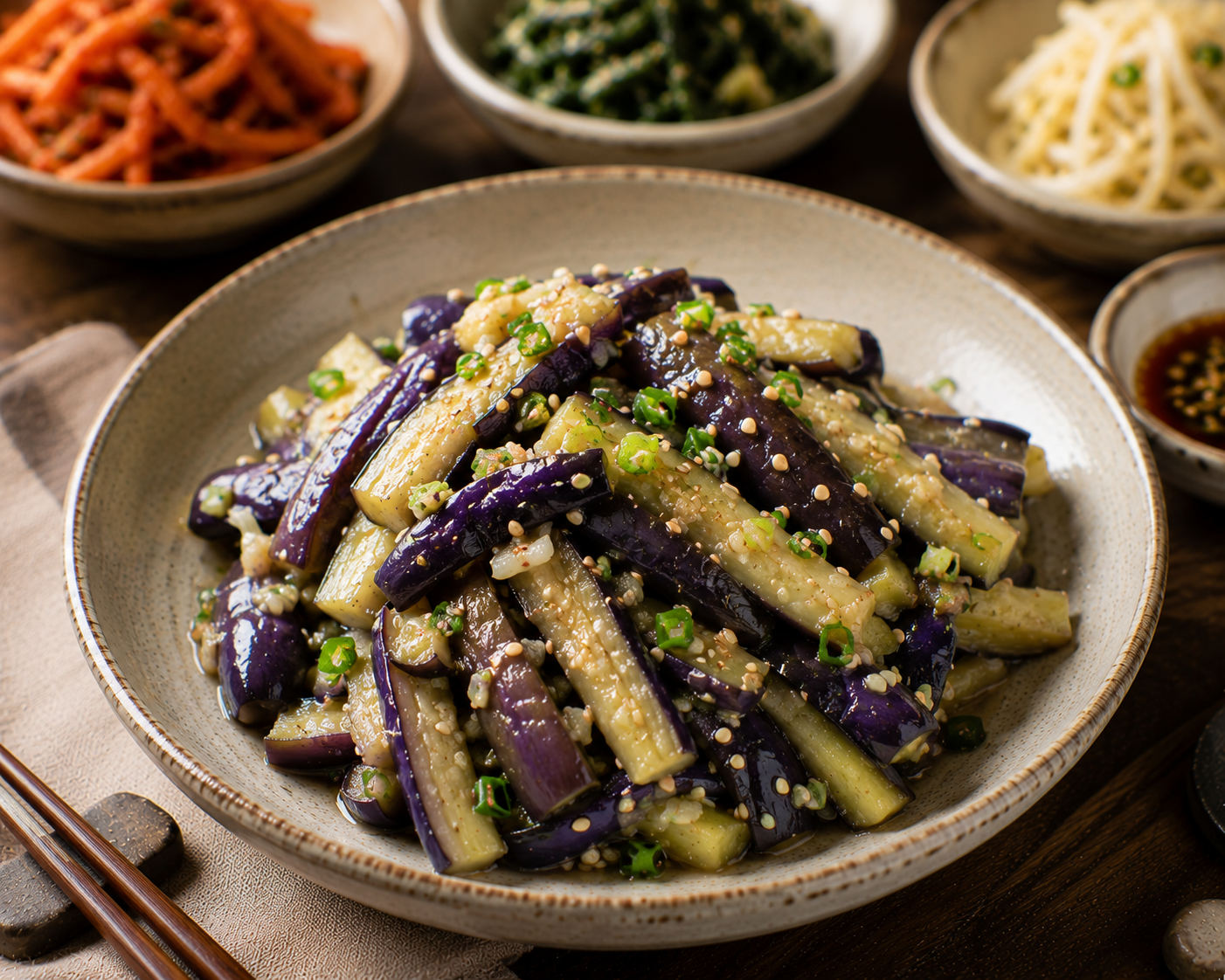 Stir-fried Eggplant