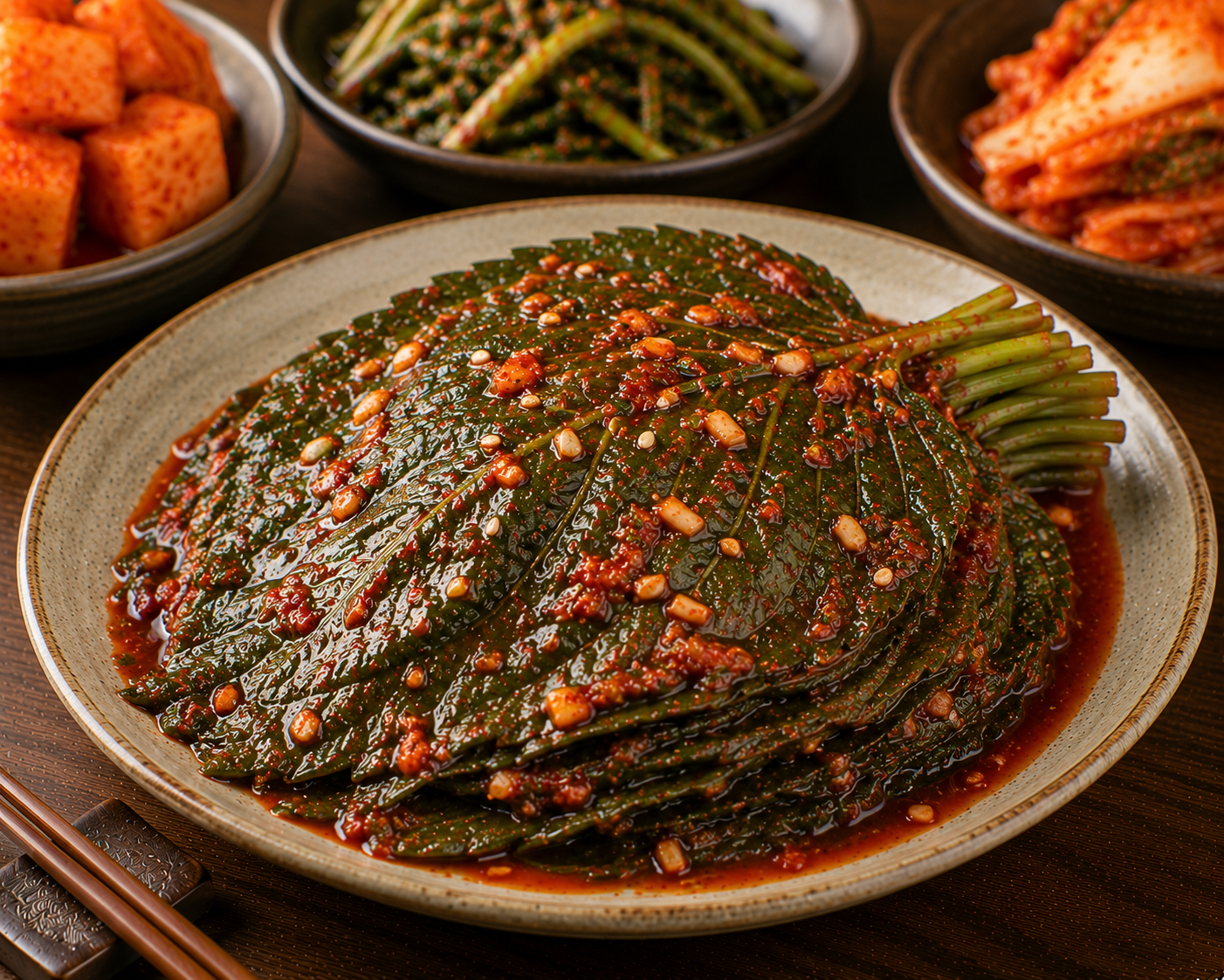 Perilla Leaf Kimchi