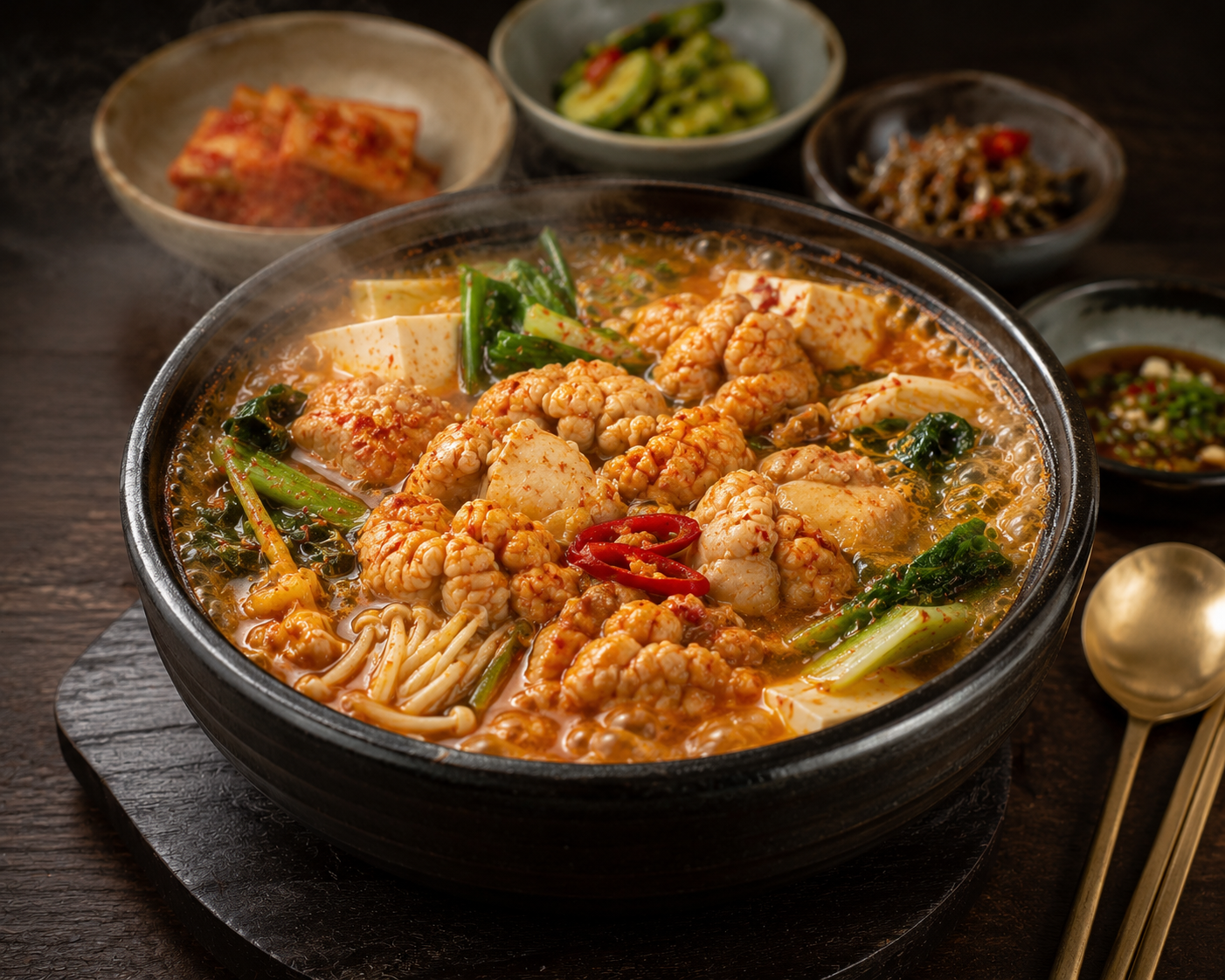 Spicy Fish Roe Stew