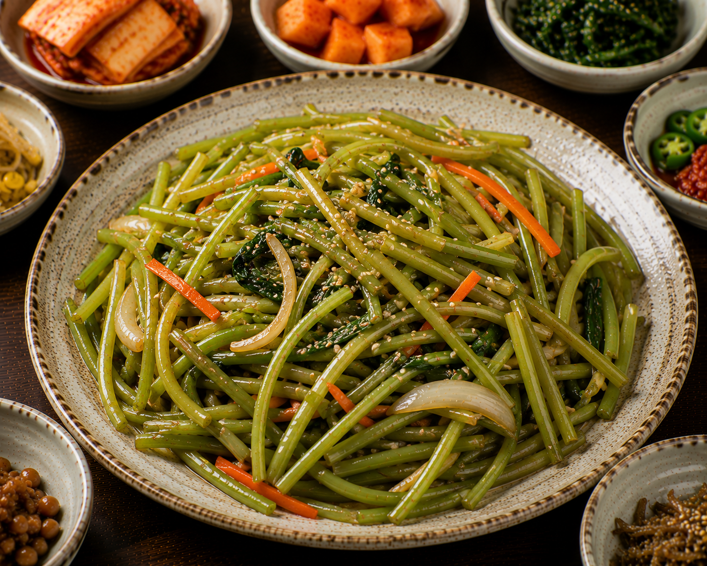 Sweet Potato Stem Stir-fry