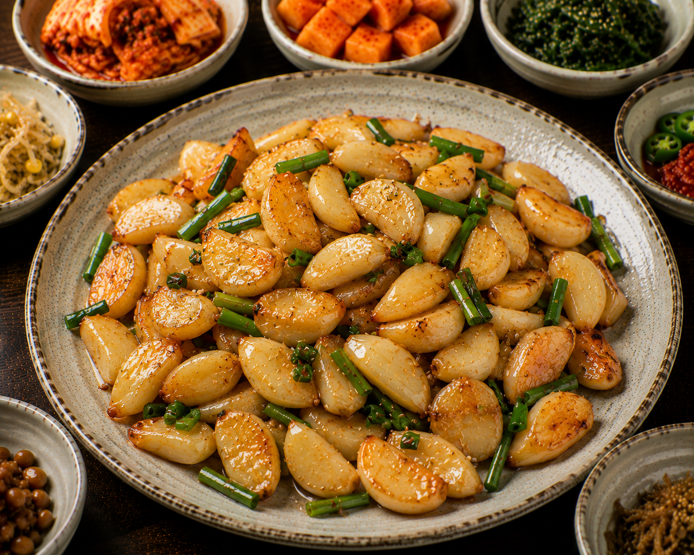 Stir-fried Garlic