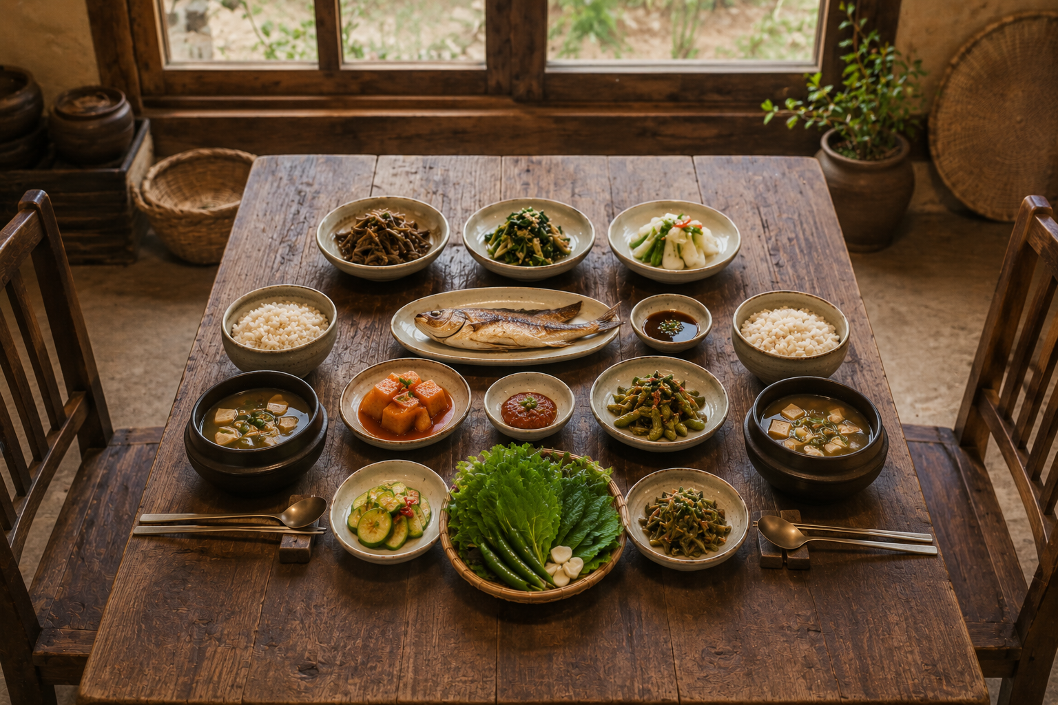 Sigol Bapsang (Country-style meal)